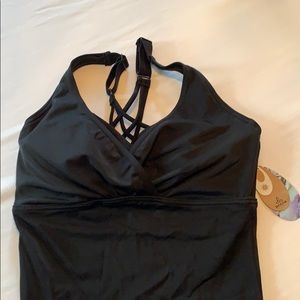 Black Prana one-piece 34D Small